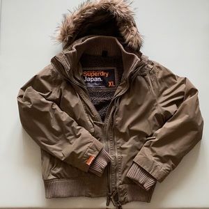 SUPERDRY Microfibre Windbomber Jacket (Men - XL)